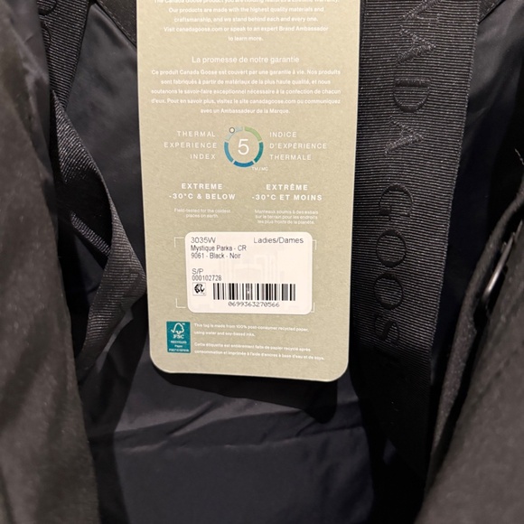 Brand new Canada Goose Mystique Parka - Picture 3 of 3
